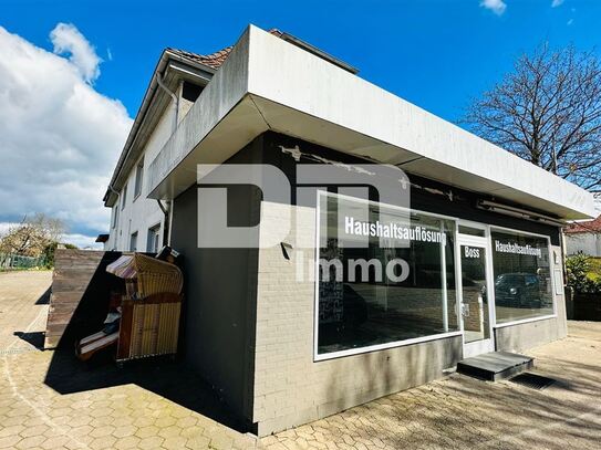 Schönes Wohn- Gewerbeensemble mit 2 Wohnungen, Laden, Dachterrasse