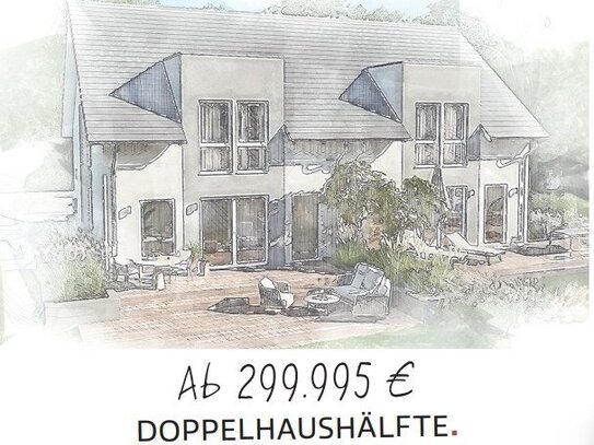 *NEUBAU - Aktionshaus - STREIF Doppelhaushälfte mit Satteldach- Flexibel planbar*