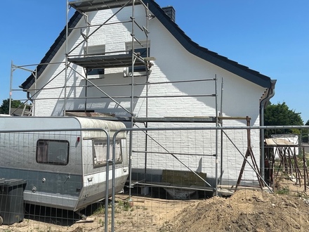 Obergeschosswohnung mit eigenem Garten