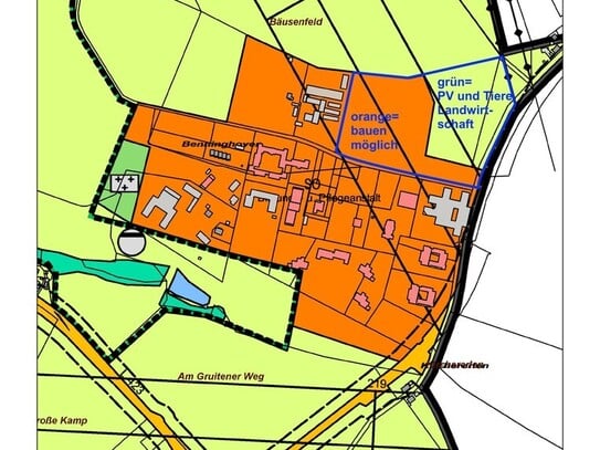 29.000m2 oder 58.0000m2 Baugrundstück in Mettmann Grenze Düsseldorf nur Pflege und Bildung erlaubt