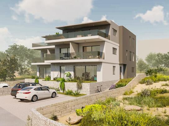 Luxuriöse Wohnung in erster Reihe zum Meer in Brodarica bei Šibenik