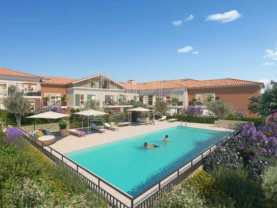 Newbuilt 1- to to 3 bedroom apartments with swimming pool, close to the Gulf of Saint-Tropez