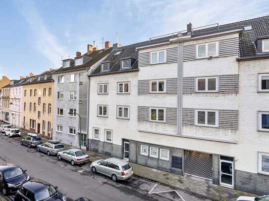 Düsseldorf-Eller - vermietete 1,5-Zimmer-Eigentumswohnung mit Balkon