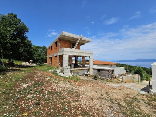 ISTRIEN, RABAC – Moderner Neubau mit Panoramablick auf das Meer