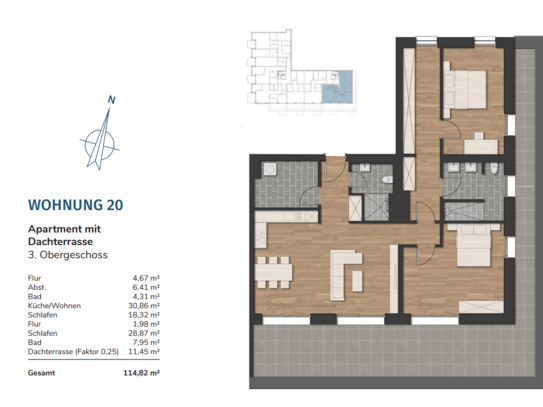 Havencity – Modernes Wohnen am Südstrand WE20