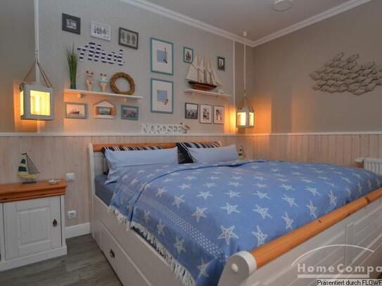 maritim ausgestattets Appartment mit Stellplatz