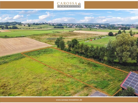 Großzügiges, unbebautes Grundstück mit Blick ins Grüne. Bauvorbescheid vorhanden!