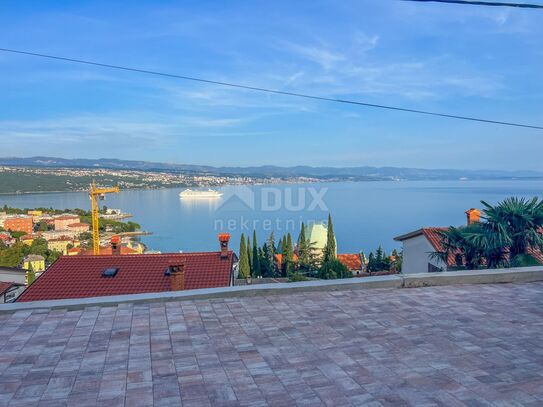 OPATIJA, ZENTRUM - Apartment mit einem Schlafzimmer in einem neuen Gebäude mit Panoramablick auf das Meer und Parkplatz