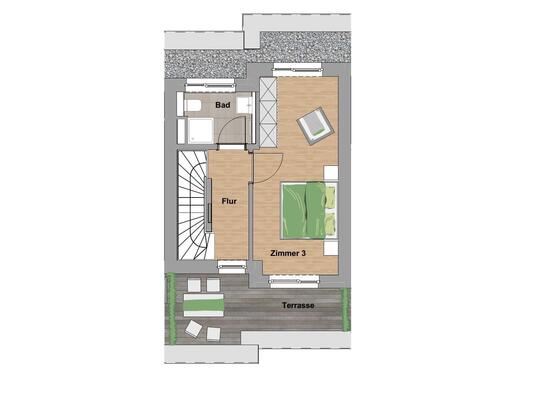 Top Wohnlage Maarviertel- Neue helle Häuser mit toller Dachterrasse als Energiesparhäuser