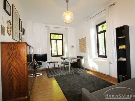 Möbliert/Furnished 2-Zimmer Apartment mit Balkon in Dresden-Pieschen