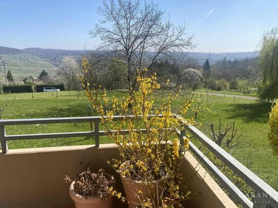 Gepflegte 3 1/2 Zimmer-Wohnung am Ende einer Sackgasse mit Blick ins Grüne!