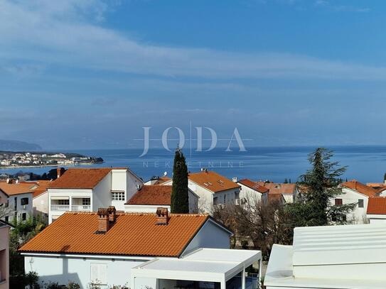 Wohnung mit wunderschönem Meerblick in Malinska