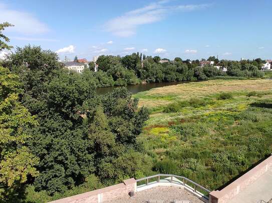 Penthouse mit Blick auf die alte Elbe!