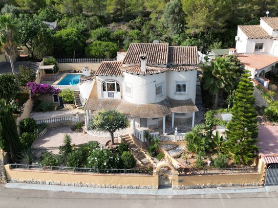 Naturnahes Paradies in Denia am Fuße des Montgó: Gästeapartment, Pool, Meerblick und Garage