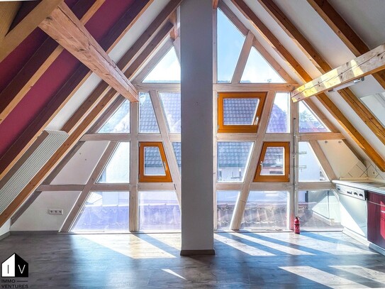 Lichtdurchflutete 1,5-Zi-Wohnung mit Balkon – ruhige Lage, top Anbindung