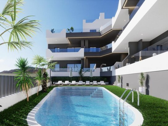 Schönes Apartment mit Terrasse gelegen in Benijòfar an der Costa Blanca Süd mit 4 Schlafzimmern und 2 Bädern