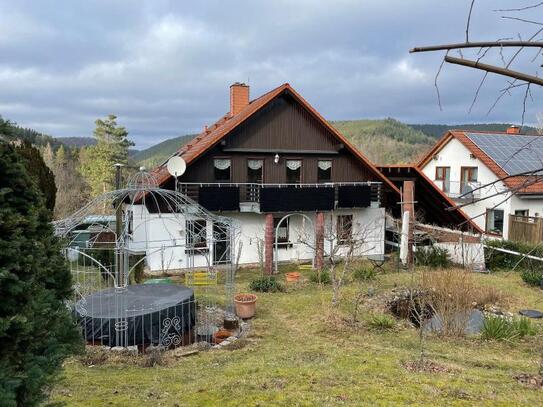 ObjNr:B-19511 - Für die große Familie, 2-Fam.Haus plus ELW mit großem Garten in Elmstein-Schafhof