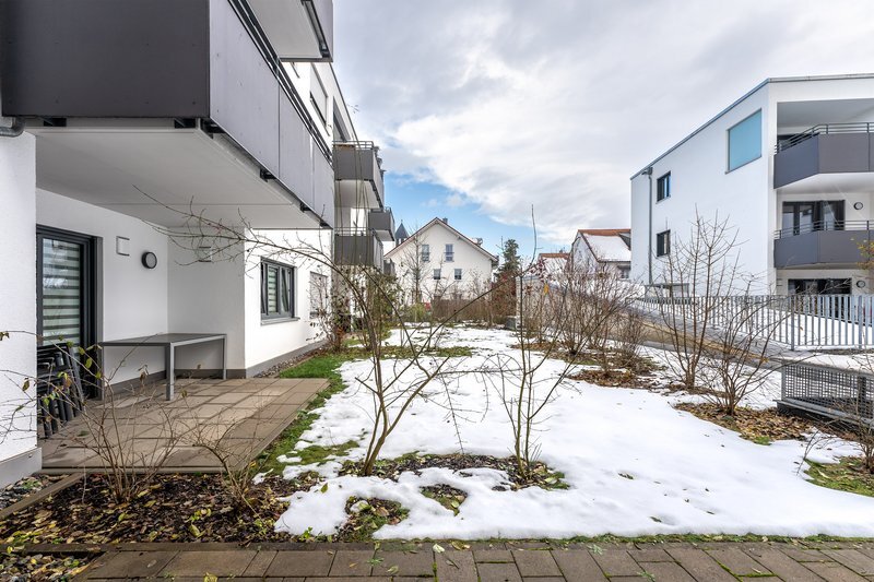 Moderne 2-Zimmer-Erdgeschoss-Wohnung im Straubinger Osten