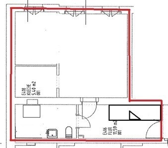 Tolle 1 Raumwohnung mit EBK in Bahnhofsnähe