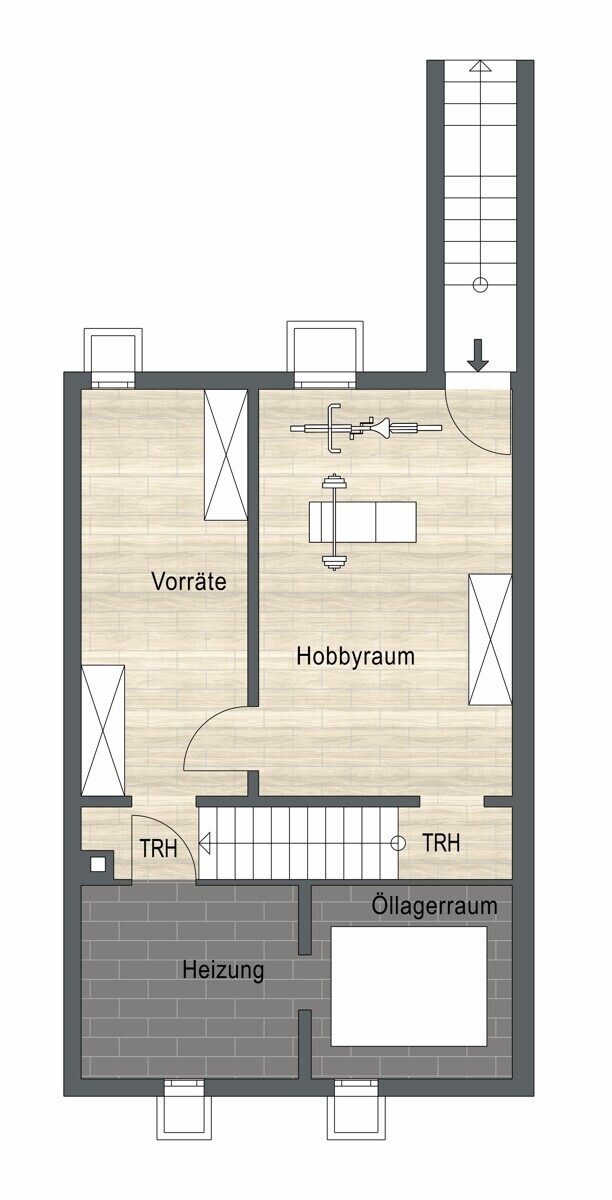 REIHENECKHAUS MIT GARTEN UND EINZELGARAGE – 74251 Lehrensteinsfeld, 74251 Lehrensteinsfeld – Vorschaubild 8