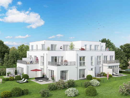 Neubauprojekt in Berg-am-Laim: Moderne Erdgeschoss-Whg. (Nr. 2) mit kl. Privatgarten!