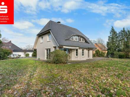 Niedersachsen - Heeslingen: Freistehendes Einfamilienhaus mit weitem Blick über die Wiesen!