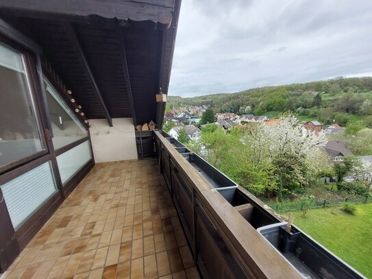 In der Natur - trotzdem stadtnah - Tolle Wohnung mit herrlichem Ausblick