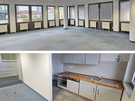 Große Büro/Praxisfläche mit 11 Räumen in Leipzig-Zentrum-Süd