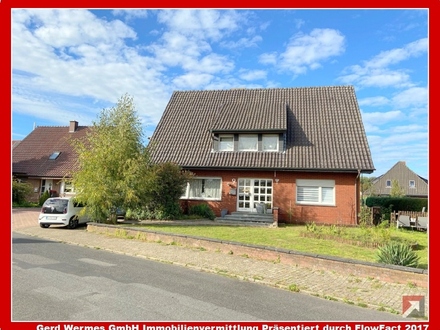 Vermietetes Einfamilienhaus mit Garage & großem Garten in Haren-Wesuwe