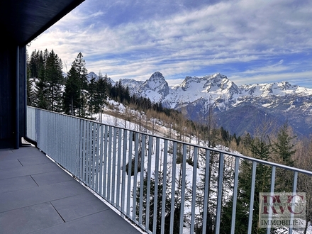 ZWEITWOHNSITZ mit einzigartigem Panorama Bergblick auf ca. 1.400 Metern mitten im Skigebiet! HAUS_A