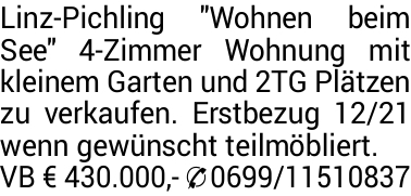 4-Zimmer Eigentumswohnung in Linz (4020)