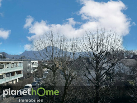 Panorama-Wohnung im obersten Stock mit 11 m² Loggia-Balkon und Parkplatz