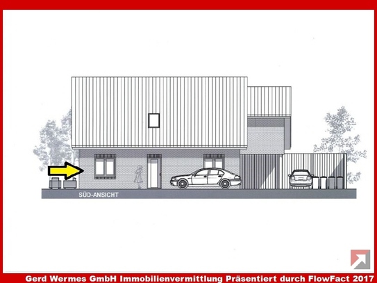 Neubau Eigentumswohnung im EG mit Carport & Garten in zentraler Lage