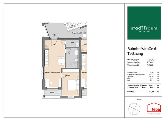 Neubauprojekt "stadTTraum" Leben wo andere Urlaub machen