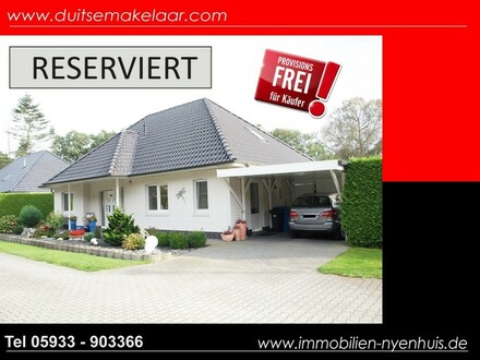 Reserviert **Emslandperle - Sackgasse, Garage, Carport ** DG teilw. ausgebaut ** gepflegter Garten