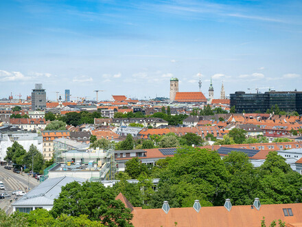 Penthouse mit einmaligen Aussichten – Spektakulärer Blick! Bestes Premiumwohnen in München!