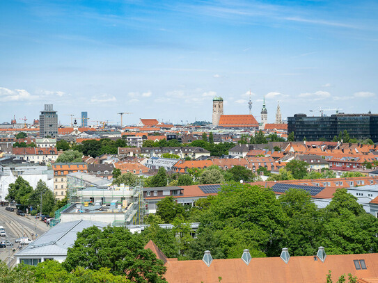 Penthouse mit einmaligen Aussichten – Spektakulärer Blick! Bestes Premiumwohnen in München!