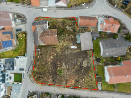 Bauträger aufgepasst! Tolles Grundstück mit 2.452 m² in Illerrieden - Wangen