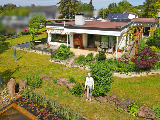 Haßloch's verstecktes Paradies: großzügiges Haus mit traumhaftem Garten inkl. Schwimmteich