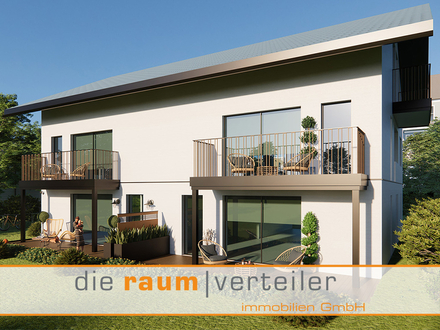 Neubau 4 Zi-EG-Wohnung mit Garten & Bergblick, Keller, Baubeginn Frühjahr 2024, Wohnung Süd-Ost