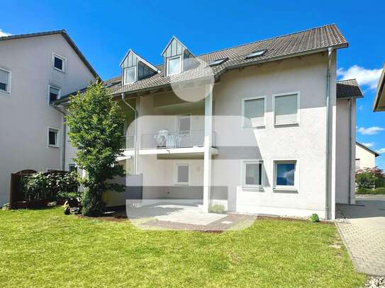 Ebenerdiges, naturverbundenes Wohnen für die ganze Familie! 4-Zimmer Erdgeschosswohnung in Hahnbach