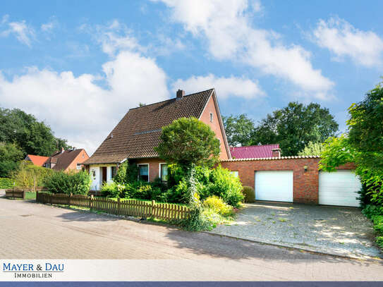 Wiefelstede OT Heidkamp: Vor den Toren Oldenburgs ! Einfamilienhaus in ruhiger Lage, Obj. 6225