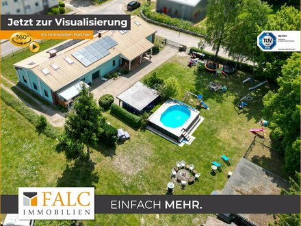 Top moderne Solar+Wärmepumpen Energieversorgung+Pool & FeWo