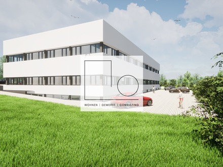 New Workplace - KUHN Campus in Ulm-Böfingen mit Autobahn und S-Bahn Anschluss