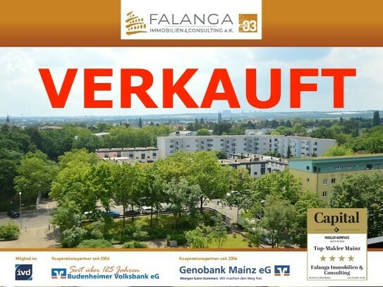 FALANGA IMMOBILIEN - Gemütliche und vorteilhaft aufgeteilte Wohnung mit herrlichen Blick in Gonsenheim