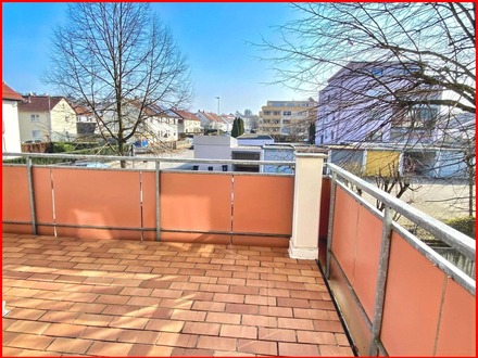 3,5-Zimmer-Wohnung - gepflegt - sonniger Balkon