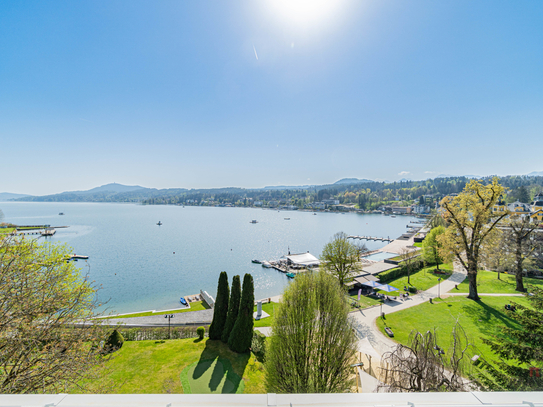 "BÜRO oder ORDINATION" Lifestyle-Maisonette-Penthouse mit Seeblick im Herzen von Velden (TOP 17)