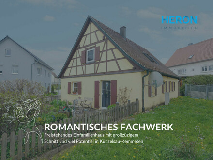 ROMANTISCHES FACHWERK - Einfamilienhaus mit 5 Zimmern und kleinem Garten in Künzelsau-Kemmeten