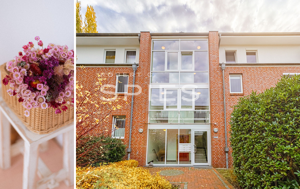 Großzügig und barrierearm: 3-Zimmer-Eigentumswohnung mit Süd-Balkon und Tiefgaragenstellplatz