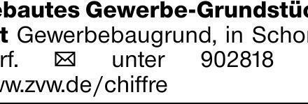 Bebautes Gewerbe-Grundstück, mit Gewerbebaugrund, in Schorndorf. ✉ unter...